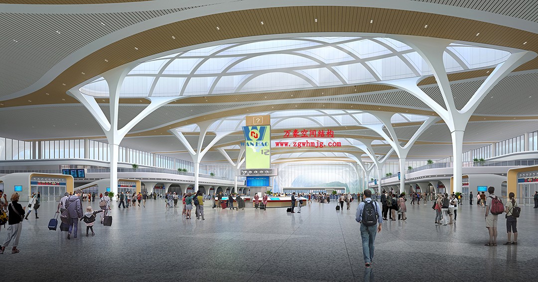 重慶東站站房正在加速建設(shè)，全力繪就項(xiàng)目新篇章