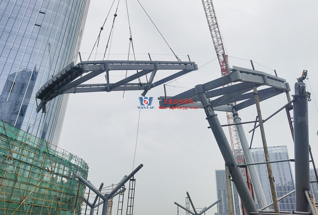 攻堅(jiān)克難，全速推進(jìn)|這個(gè)ETFE商業(yè)天幕迎來新進(jìn)展