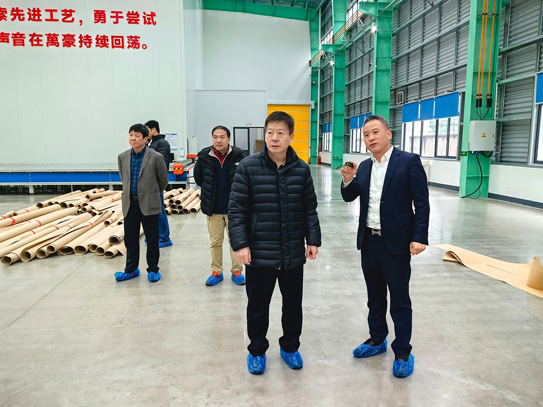 中國鋼結構協(xié)會空間結構分會領導專家一行蒞臨萬豪考察指導工作 中國鋼結構協(xié)會空間結構分會領導專家一行蒞臨萬豪考察指導工作