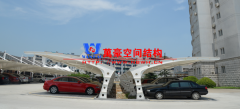 寧波車棚廠家哪家好？膜結(jié)構(gòu)車棚廠家優(yōu)先選擇萬豪