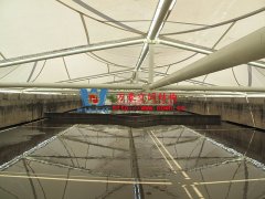 污水池加蓋用什么材料好？為什么污水池膜結(jié)構(gòu)加蓋如此受歡迎？