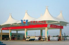 膜結(jié)構(gòu)加油站有什么優(yōu)點(diǎn)？為什么加油站頂棚優(yōu)先選擇膜結(jié)構(gòu)？