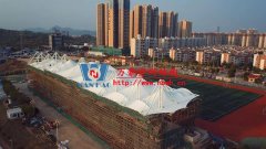 張拉膜結構看臺的膜材如何選擇？張拉膜結構看臺怎么維護保養(yǎng)？