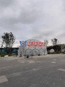 無(wú)線(xiàn)創(chuàng)智城市功能空間業(yè)態(tài)優(yōu)化五星集市鋼膜結(jié)構(gòu)工程膜結(jié)構(gòu)安裝中